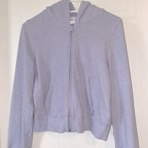 Aritzia TNA lavender zip up.